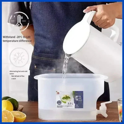 Ice Water Kettle Dispenser 3.5 liter with faucet