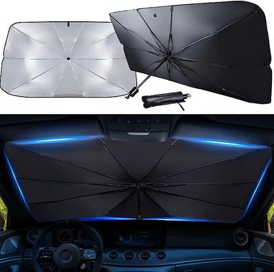 Foldable Car Windshield Sun Shade Umbrella